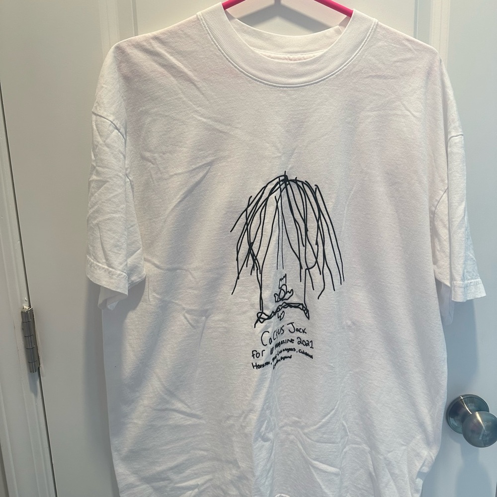 Travis Scott Cactus Jack for ID Magazine 2021 Utopia issue T shirt